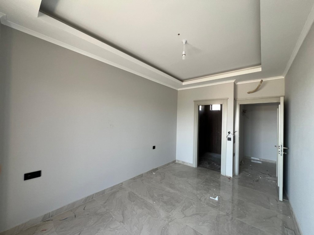 Новая вилла планировкой 3+1 с личным бассейном в районе Паяллар Аланья.  - Фото 19