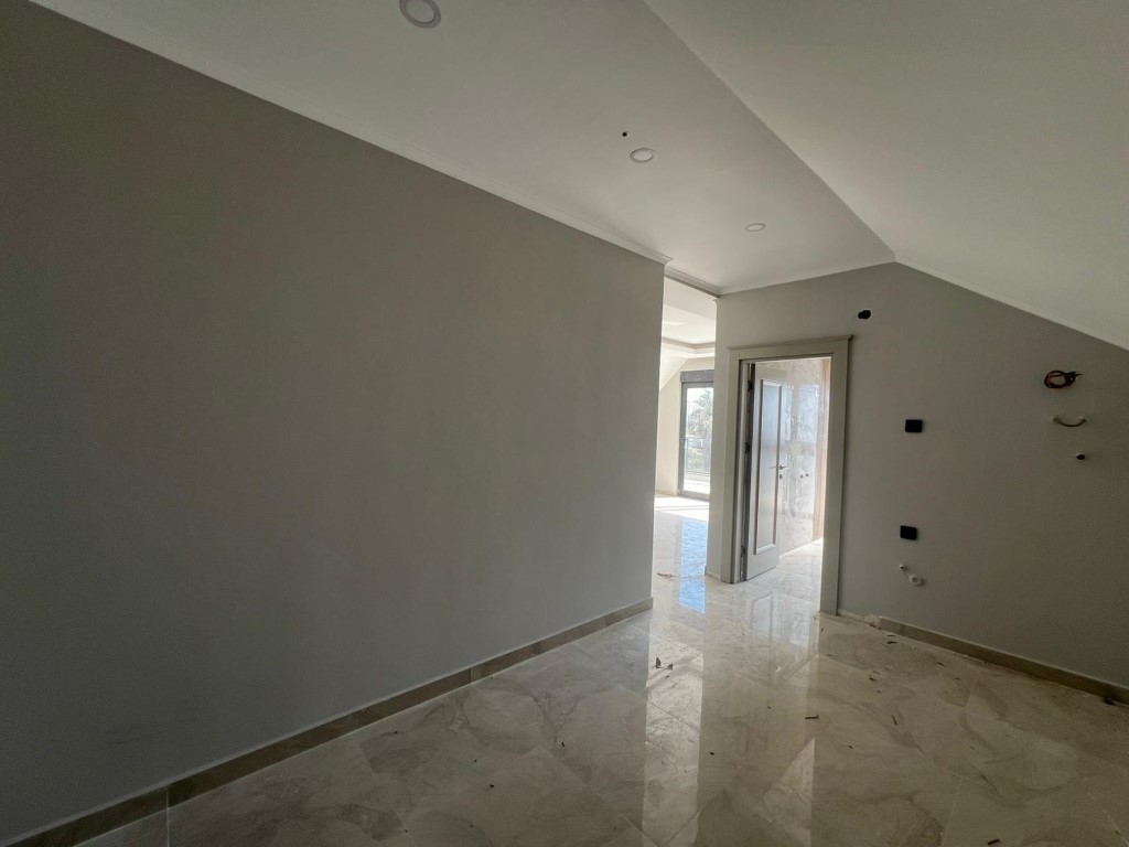 Новая вилла планировкой 3+1 с личным бассейном в районе Паяллар Аланья.  - Фото 25