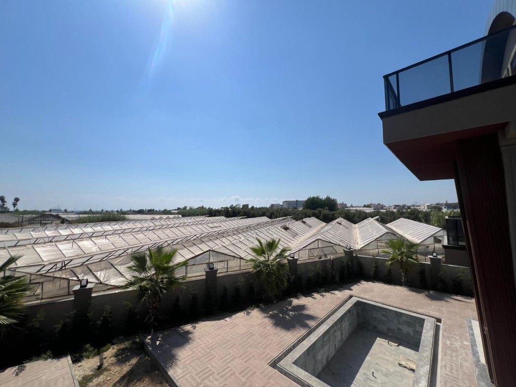 Новая вилла планировкой 3+1 с личным бассейном в районе Паяллар Аланья.  - Фото 3