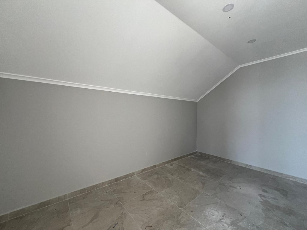 Новая вилла планировкой 3+1 с личным бассейном в районе Паяллар Аланья.  - Фото 24