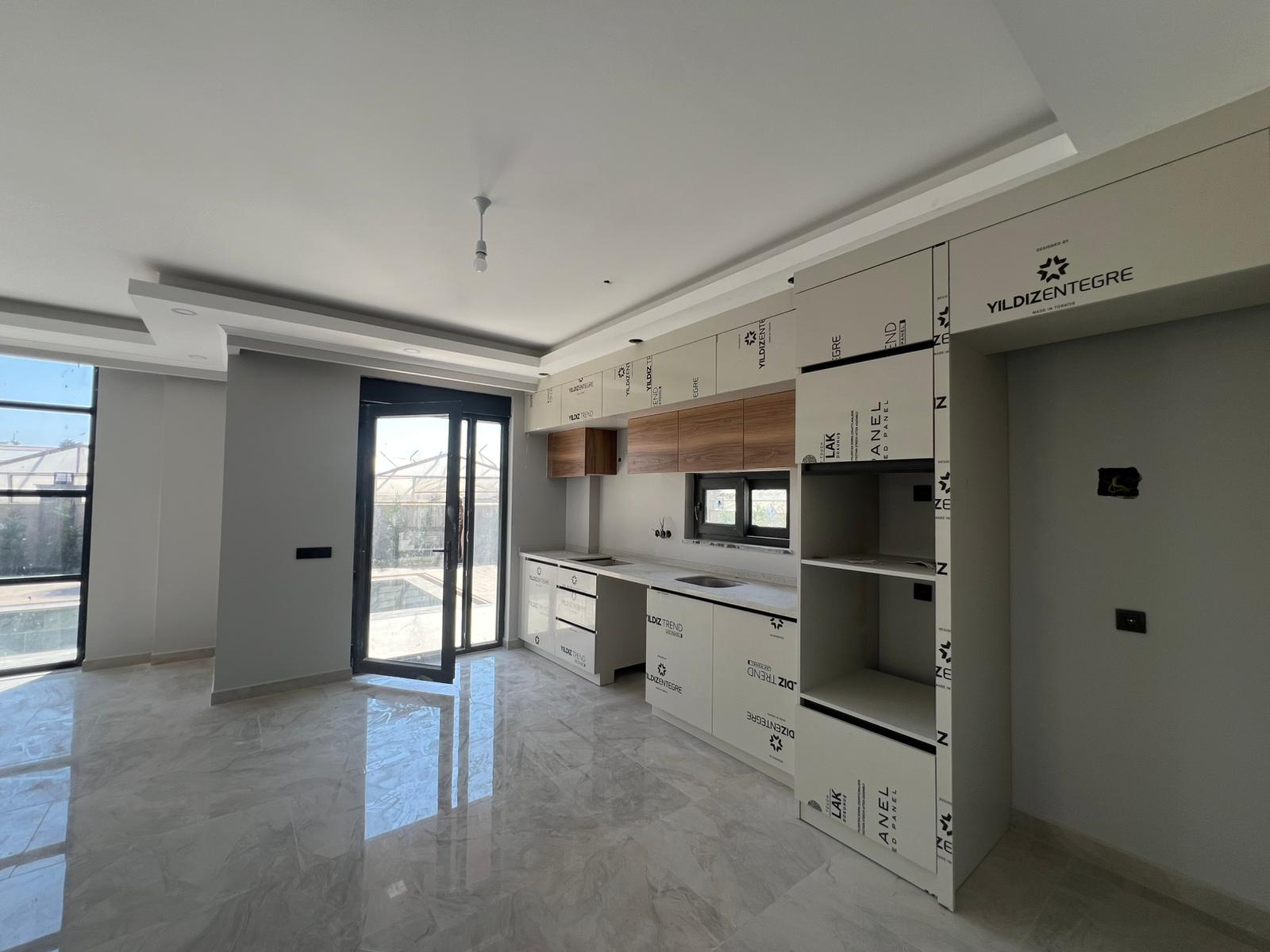 Современная новая вилла с правом на гражданство Паяллар Аланья.  - Фото 4