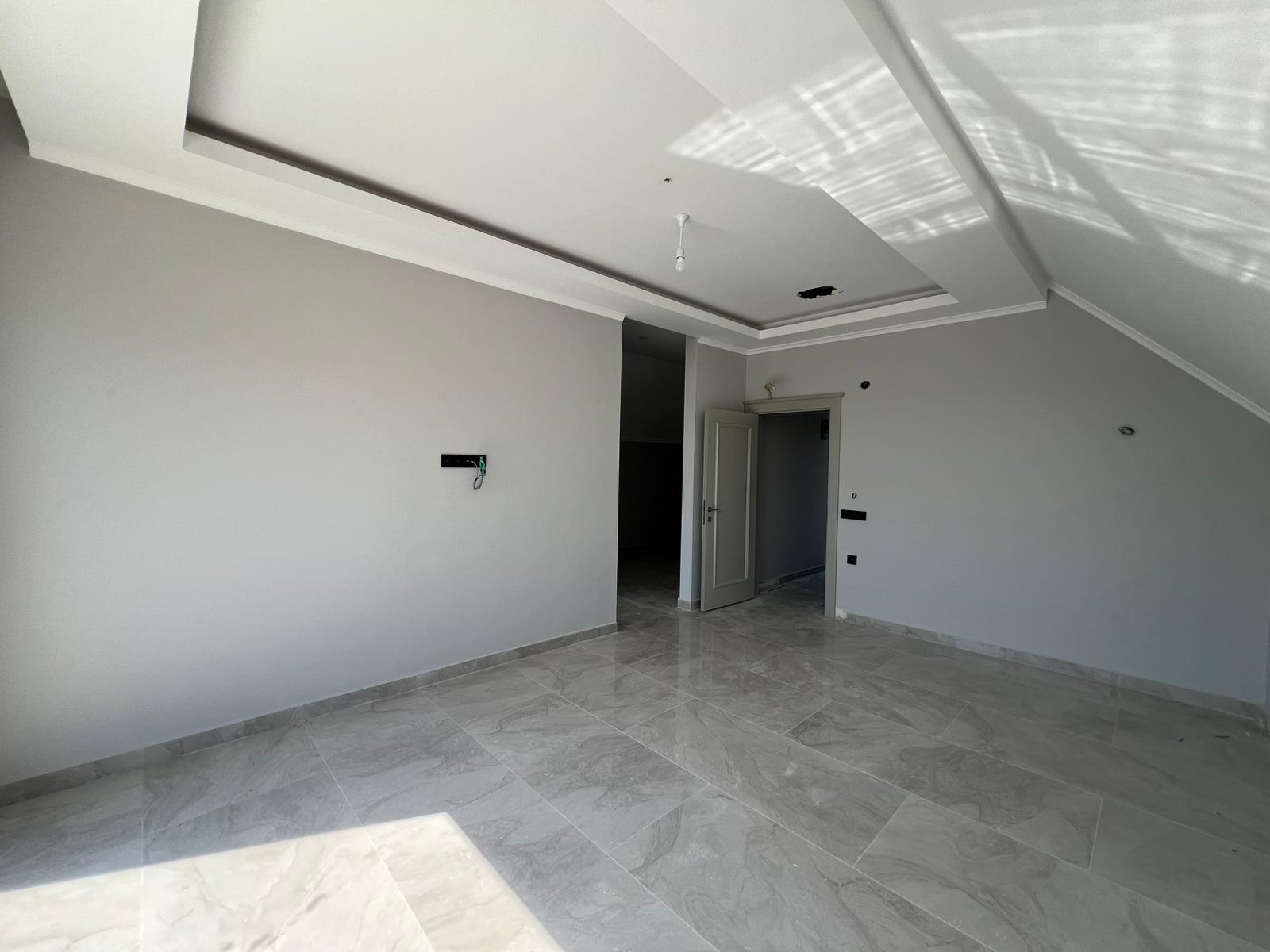 Современная новая вилла с правом на гражданство Паяллар Аланья.  - Фото 25