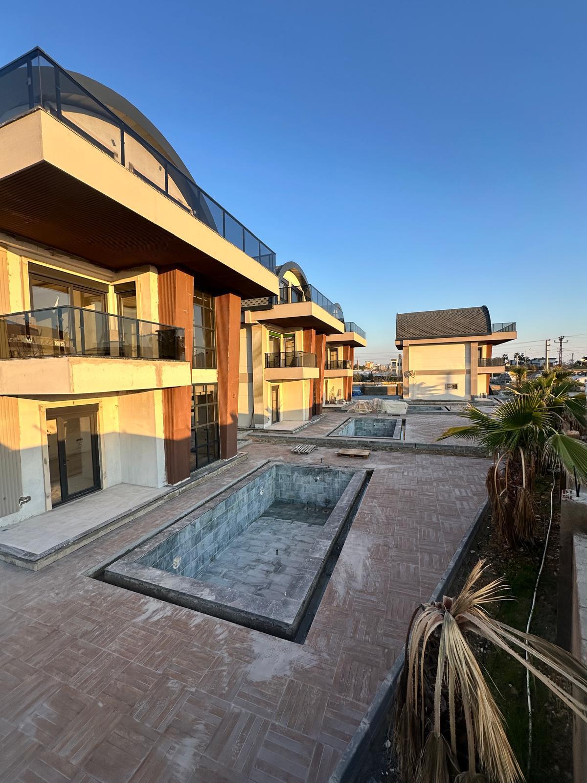 Современная новая вилла с правом на гражданство Паяллар Аланья.  - Фото 30