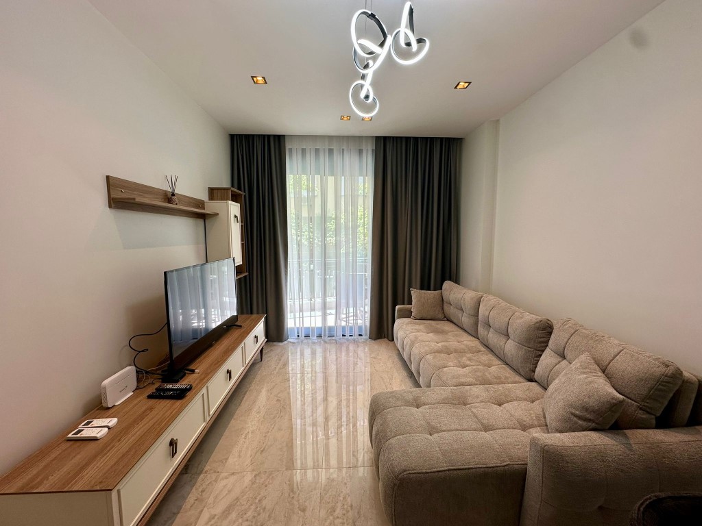 Центр Аланьи — квартира рядом с пляжем в премиум-комплексе. - Фото 49