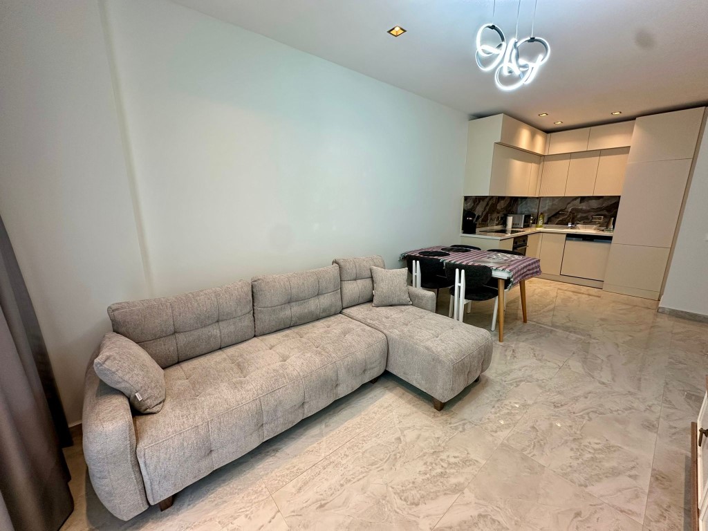 Центр Аланьи — квартира рядом с пляжем в премиум-комплексе. - Фото 48