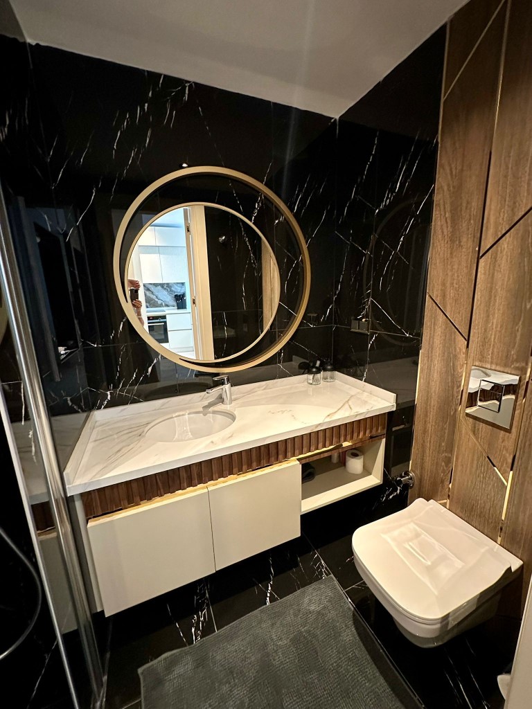 Центр Аланьи — квартира рядом с пляжем в премиум-комплексе. - Фото 58