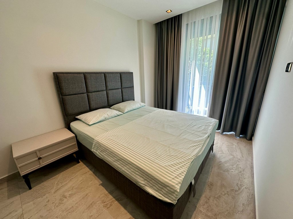 Центр Аланьи — квартира рядом с пляжем в премиум-комплексе. - Фото 54