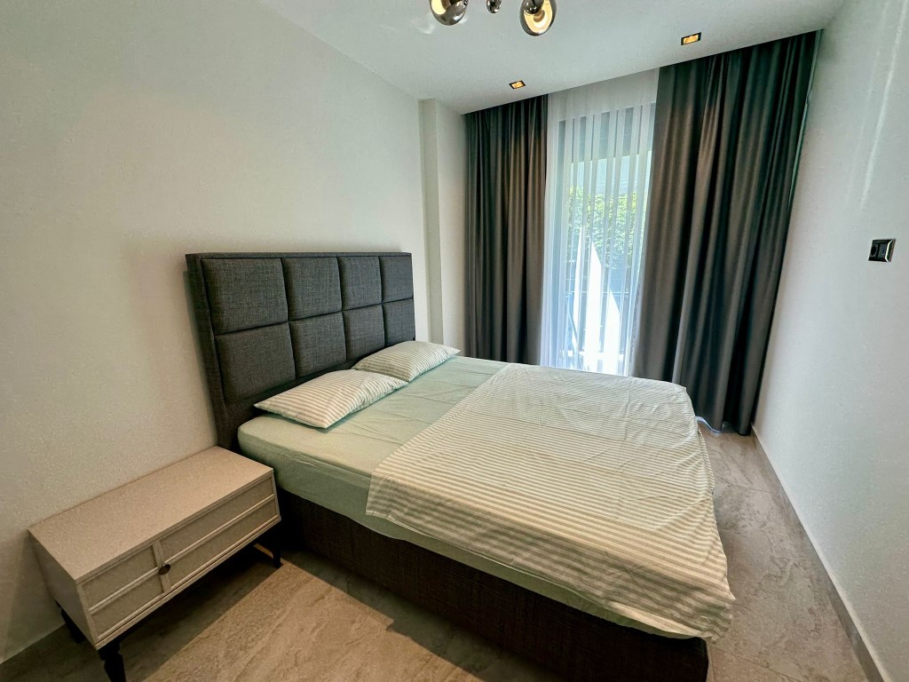 Центр Аланьи — квартира рядом с пляжем в премиум-комплексе. - Фото 56