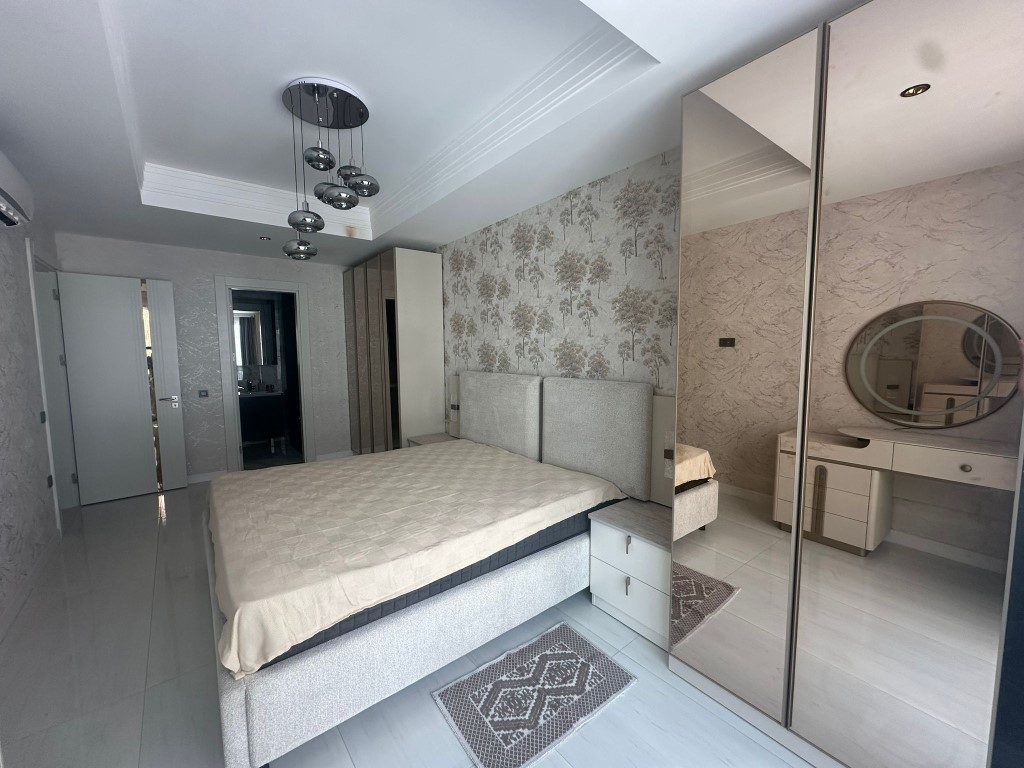 Просторная квартира в новом жилом комплексе с уникальной инфраструктурой уровня 5★ Тюрклер Аланья.  - Фото 14