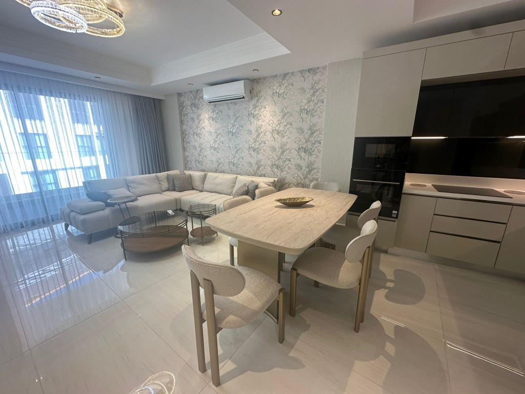 Просторная квартира в новом жилом комплексе с уникальной инфраструктурой уровня 5★ Тюрклер Аланья.  - Фото 2