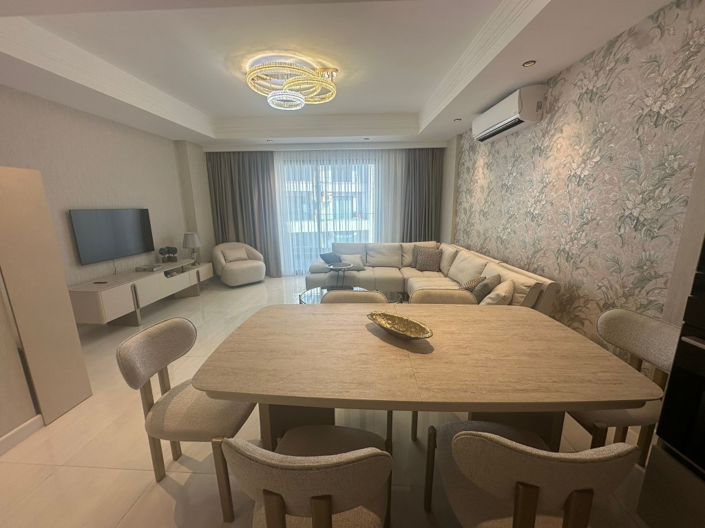 Просторная квартира в новом жилом комплексе с уникальной инфраструктурой уровня 5★ Тюрклер Аланья.  - Фото 4