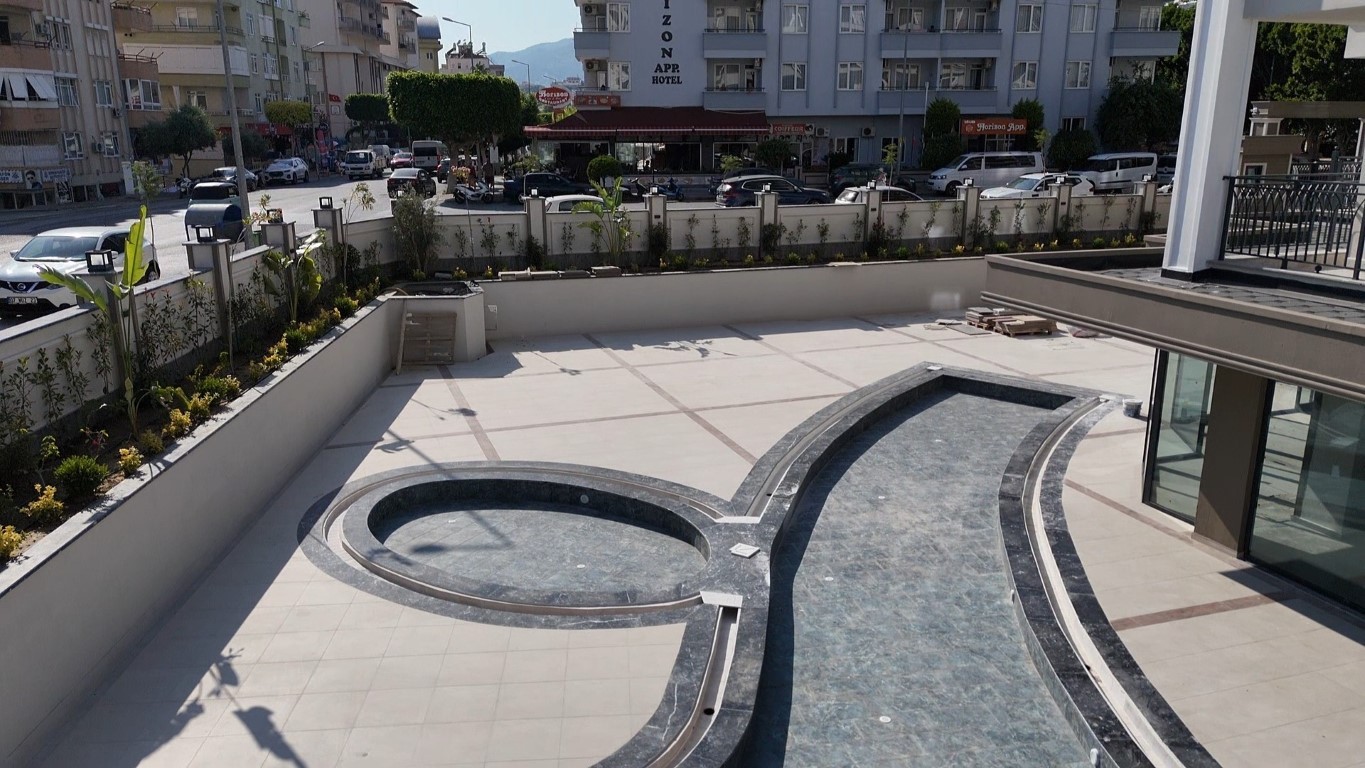 Двухкомнатная квартира в новом современном жилом комплексе района Оба Аланья.  - Фото 9