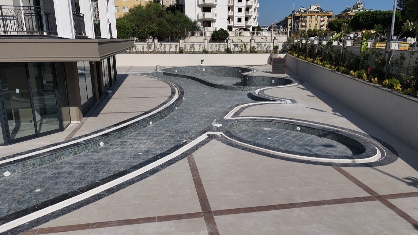 Двухкомнатная квартира в новом современном жилом комплексе района Оба Аланья.  - Фото 10