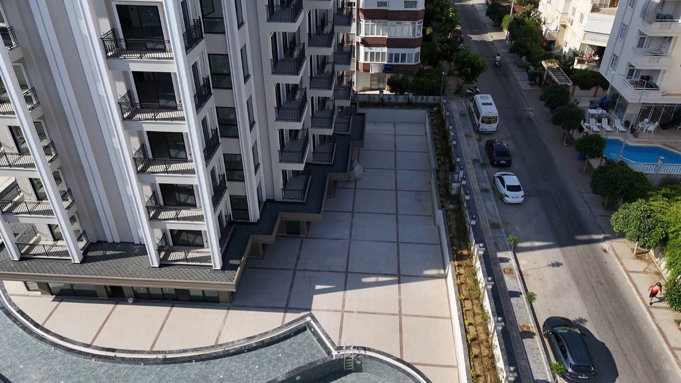 Двухкомнатная квартира в новом современном жилом комплексе района Оба Аланья.  - Фото 13