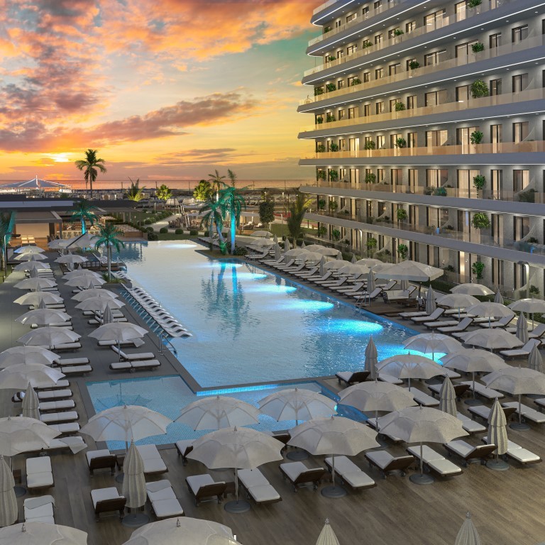 Квартира в строящемся комплексе в 20 метрах от моря на Северном Кипре.  - Фото 13