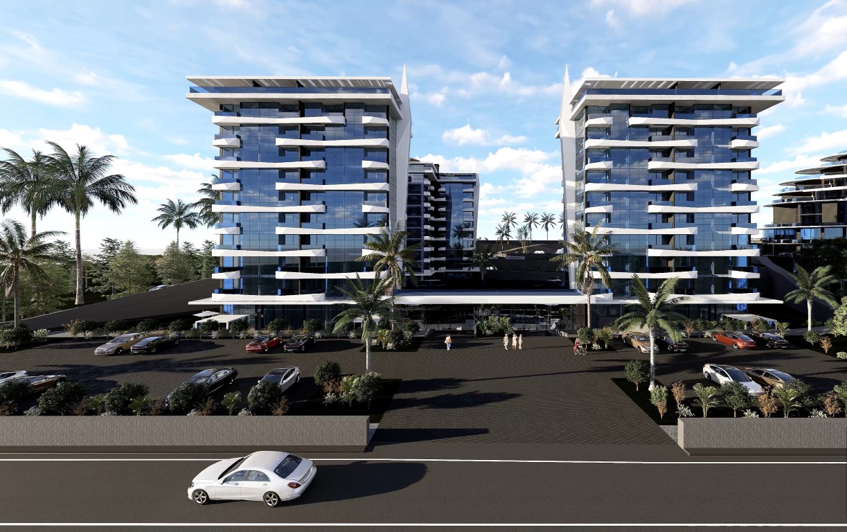 Квартира 53м  в новом современном комплексе с инфраструктурой 5★ район Авсаллар Аланья.  - Фото 8