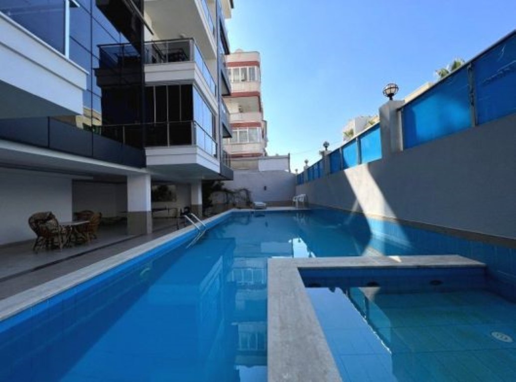 Двухкомнатная квартира площадью 55м в районе пляжа Клеопатра Аланья.  - Фото 4