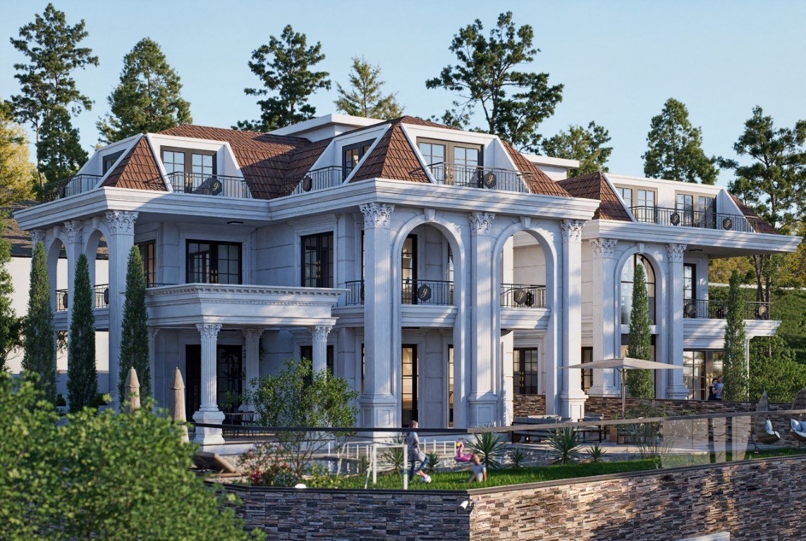 Проект эксклюзивных вилл с видом на море и крепость район Тепе Аланья.  - Фото 4