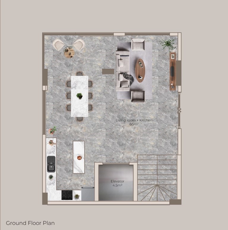 Проект эксклюзивных вилл с видом на море и крепость район Тепе Аланья.  - Фото 36