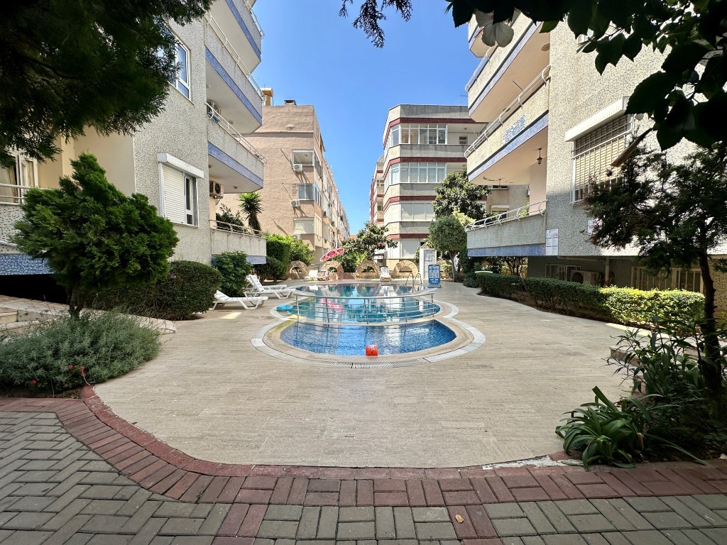 Просторная квартира в 400 метрах от пляжа район Оба Аланья.  - Фото 6