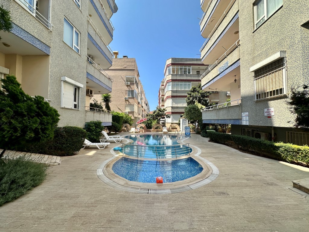 Просторная квартира в 400 метрах от пляжа район Оба Аланья.  - Фото 7