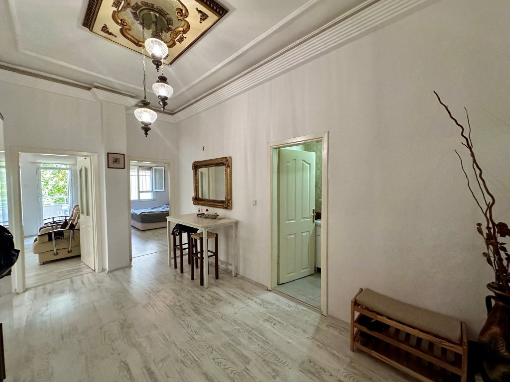 Просторная квартира в 400 метрах от пляжа район Оба Аланья.  - Фото 9