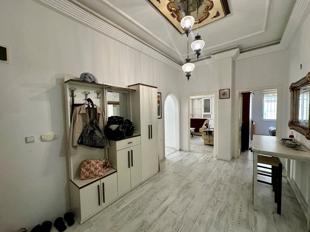 Просторная квартира в 400 метрах от пляжа район Оба Аланья.  - Фото 10