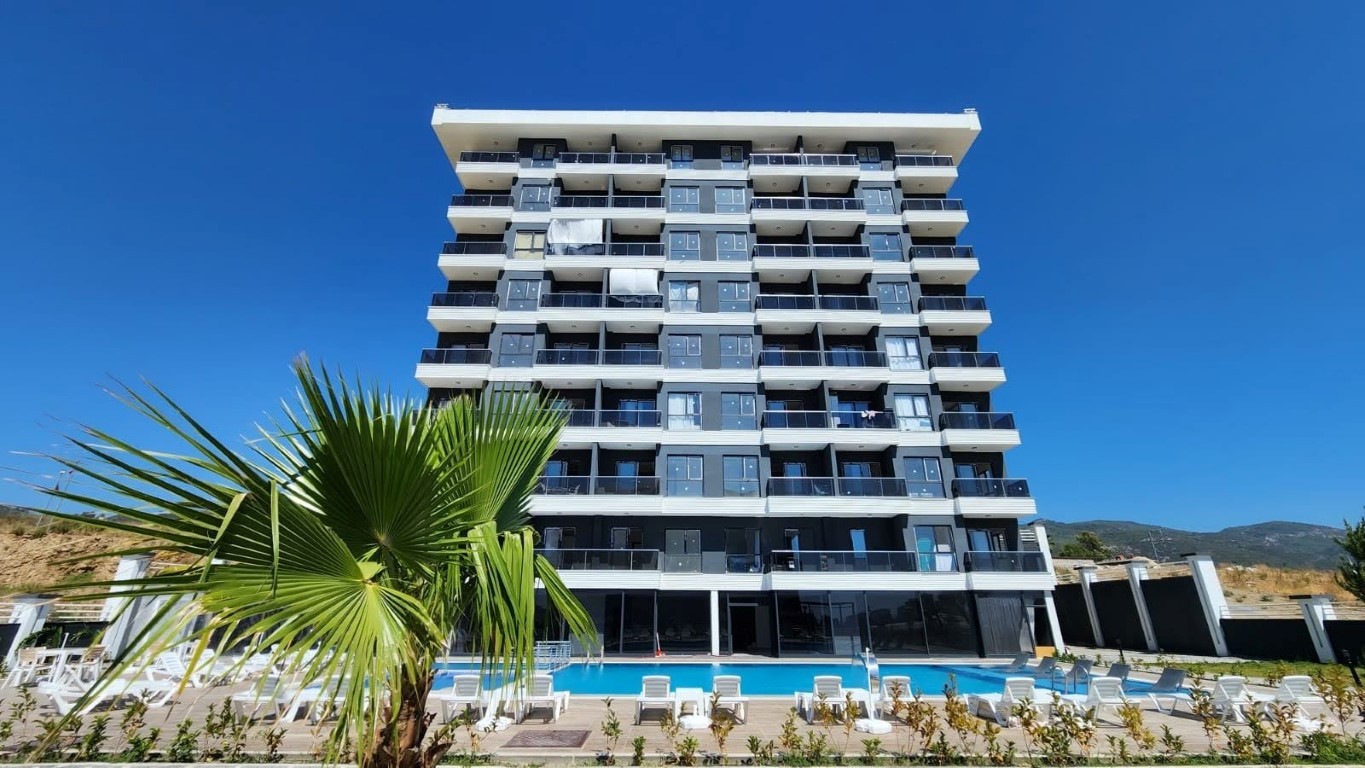  Квартиры в новом современном жилом комплексе с беспроцентной рассрочкой район Демирташ Аланья.  - Фото 2