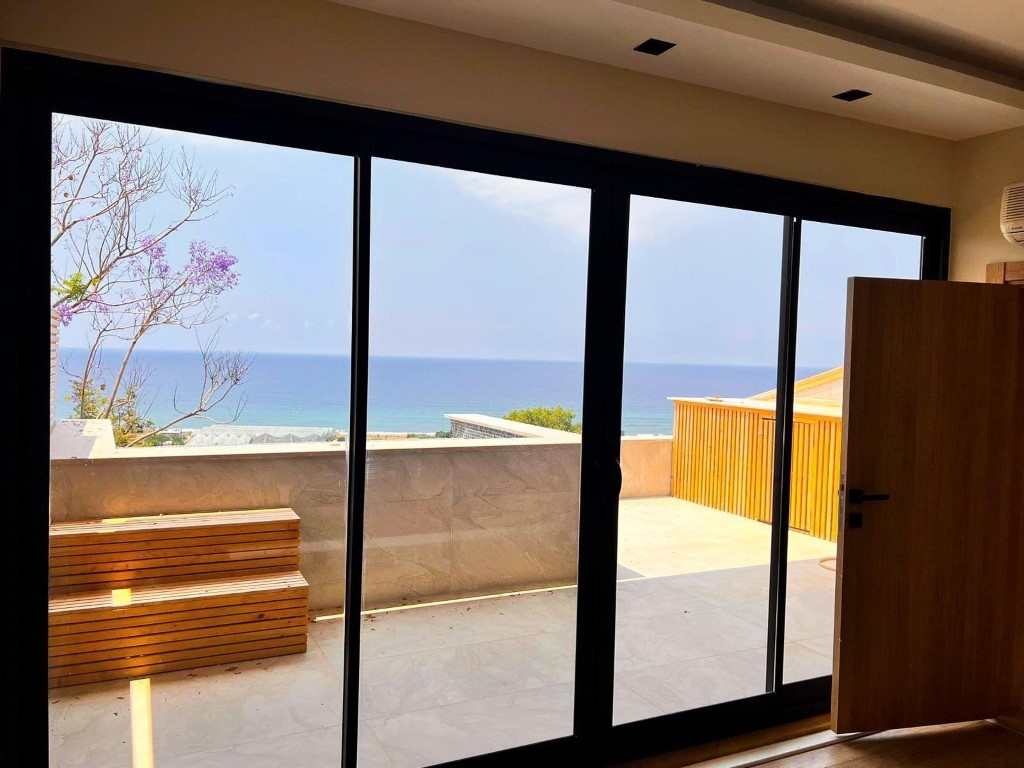 Вилла с видом на море район Демирташ Аланья.  - Фото 28