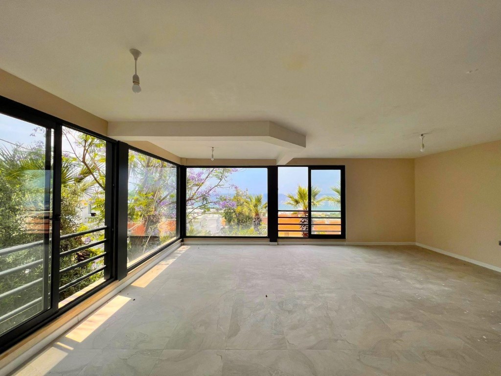 Вилла с видом на море район Демирташ Аланья.  - Фото 15