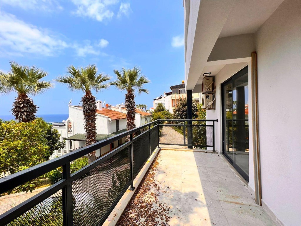 Вилла с видом на море район Демирташ Аланья.  - Фото 16