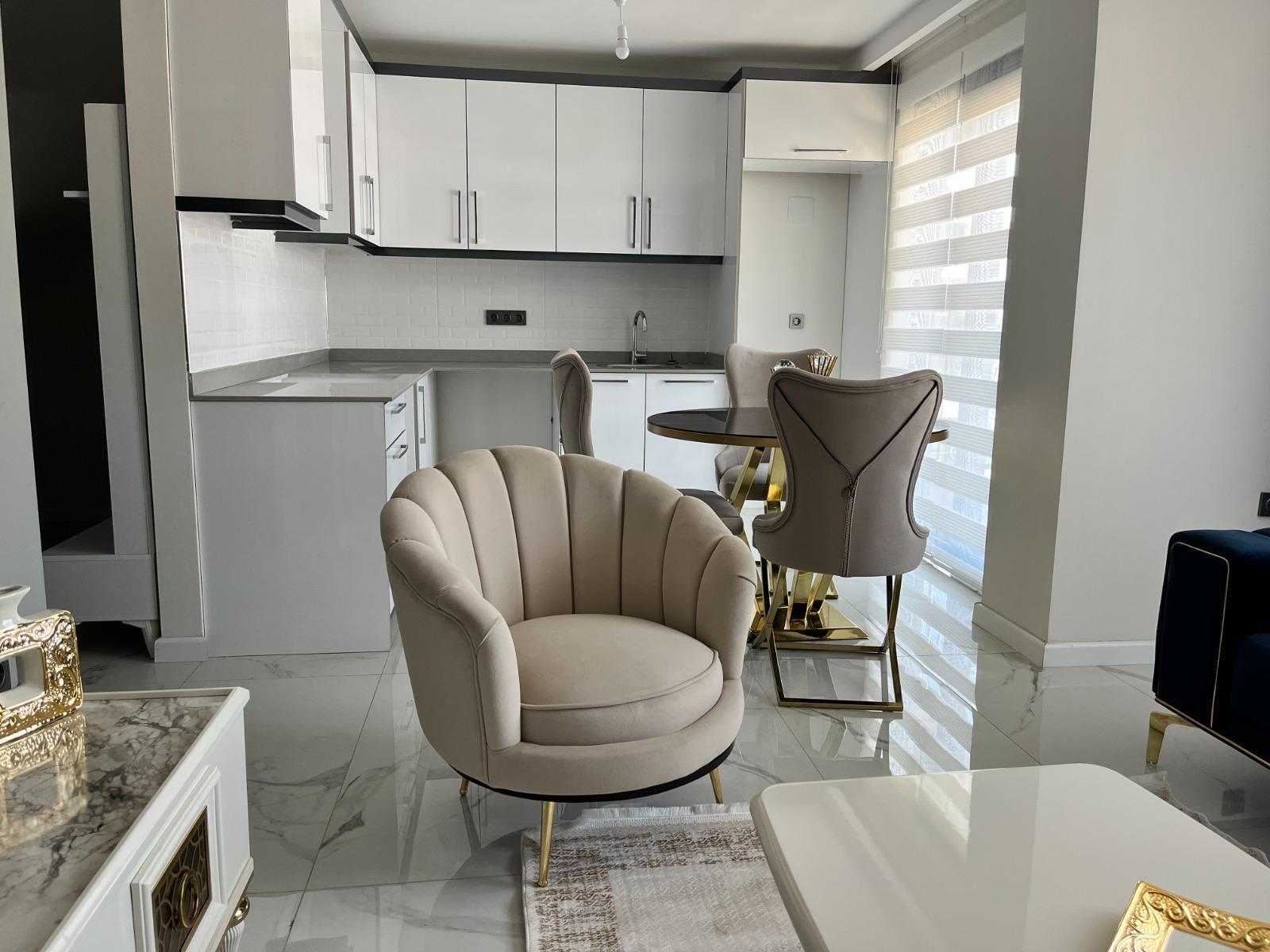 Просторный дуплекс 110м планировкой 2+1 район Оба Аланья.  - Фото 6