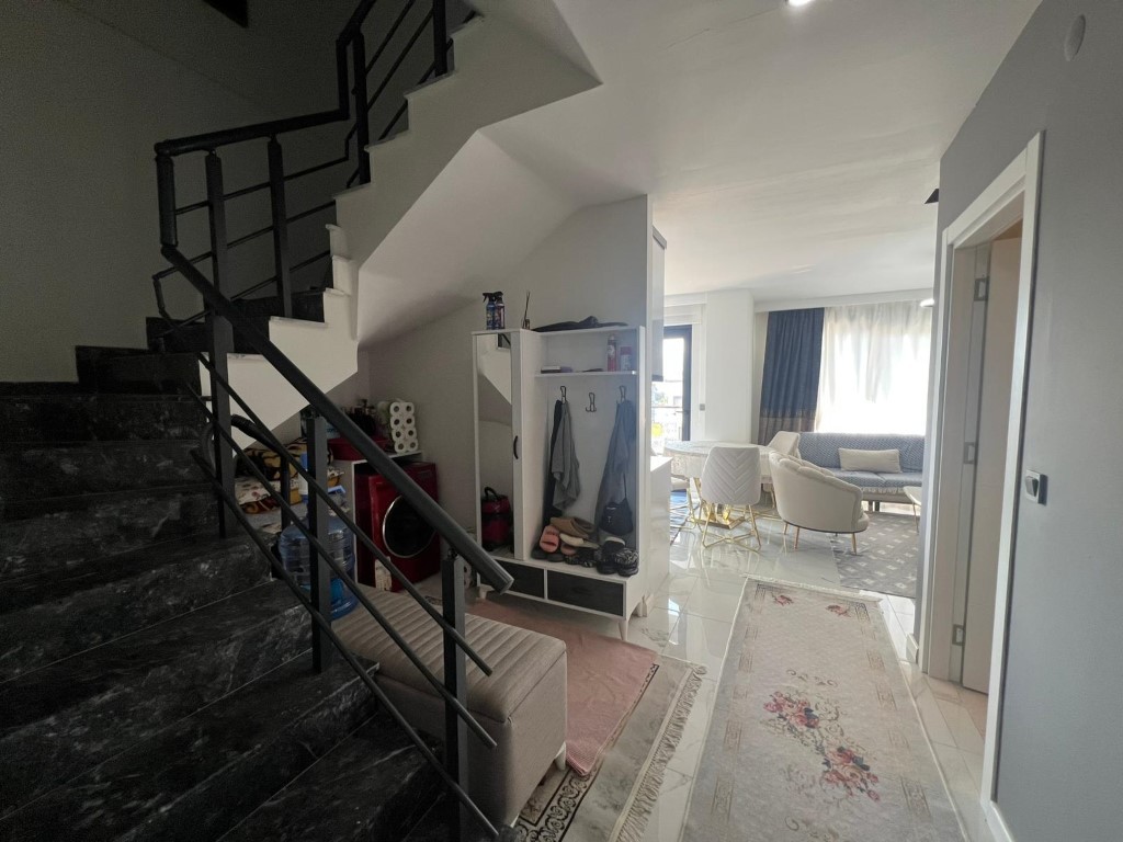 Просторный дуплекс 110м планировкой 2+1 район Оба Аланья.  - Фото 10