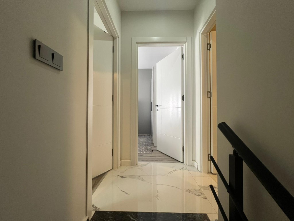 Просторный дуплекс 110м планировкой 2+1 район Оба Аланья.  - Фото 12