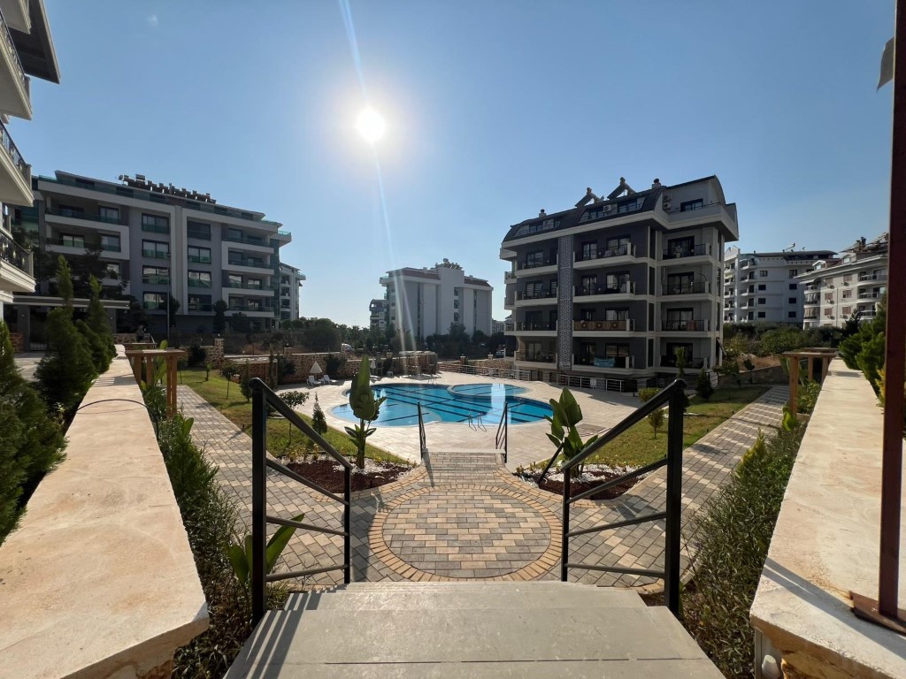 Просторный дуплекс 110м планировкой 2+1 район Оба Аланья.  - Фото 44