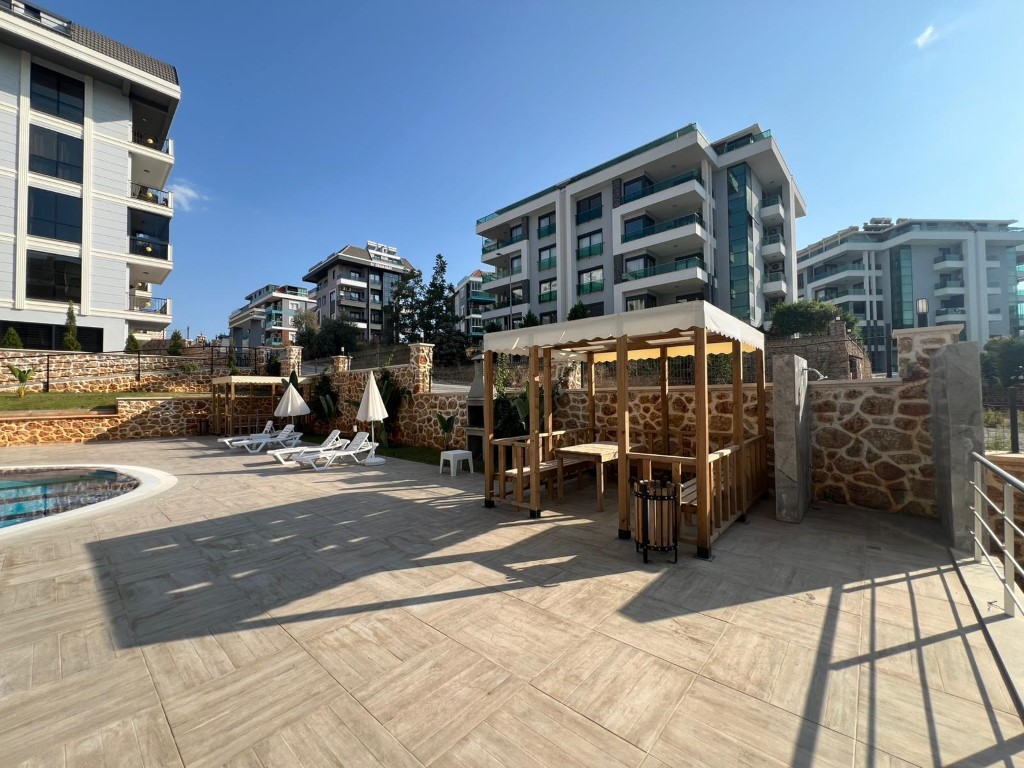 Просторный дуплекс 110м планировкой 2+1 район Оба Аланья.  - Фото 34