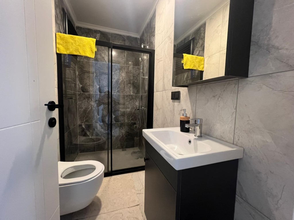 Просторный дуплекс 110м планировкой 2+1 район Оба Аланья.  - Фото 18