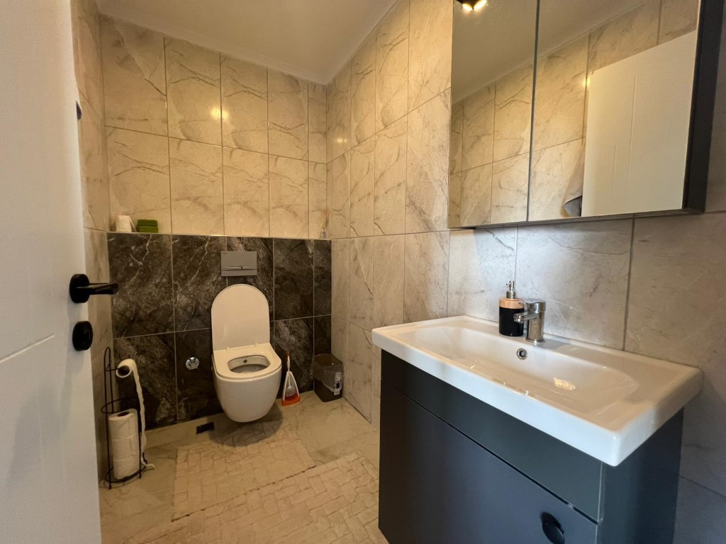 Просторный дуплекс 110м планировкой 2+1 район Оба Аланья.  - Фото 11