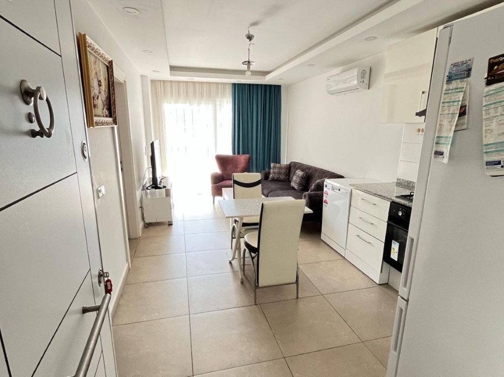 Двухкомнатная квартира площадью 55м в районе пляжа Клеопатра Аланья.  - Фото 11