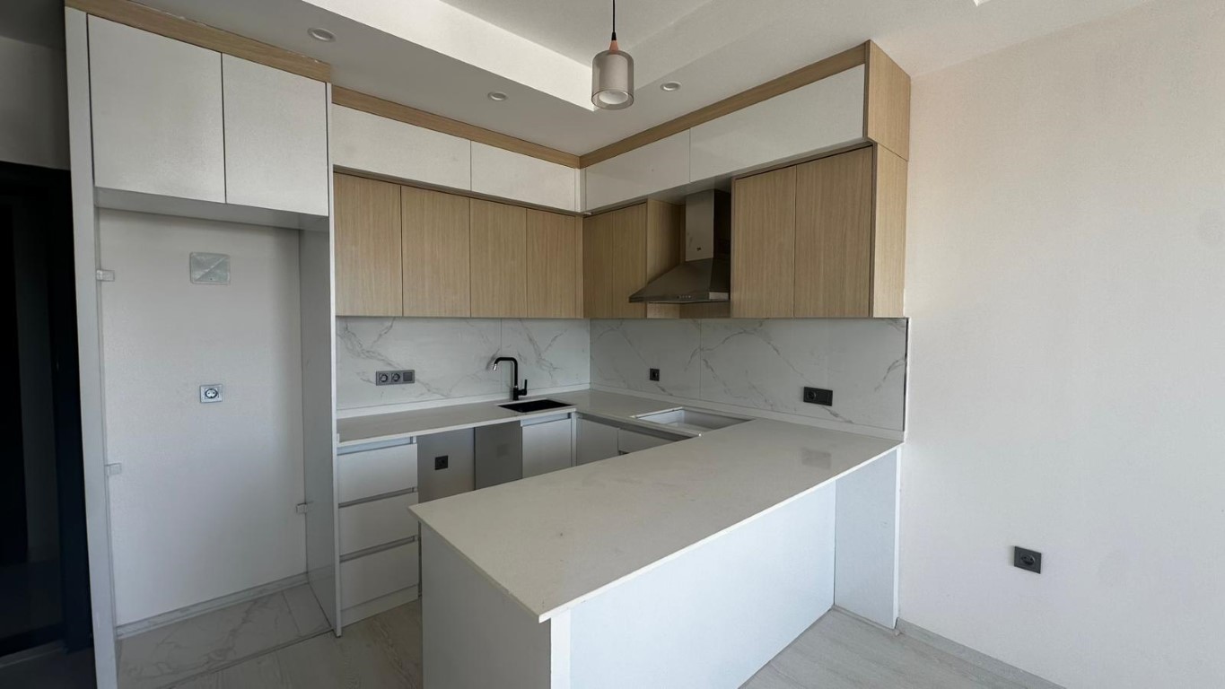 Квартира планировкой 1+1 в новом современном комплексе район Паяллар Аланья.  - Фото 8