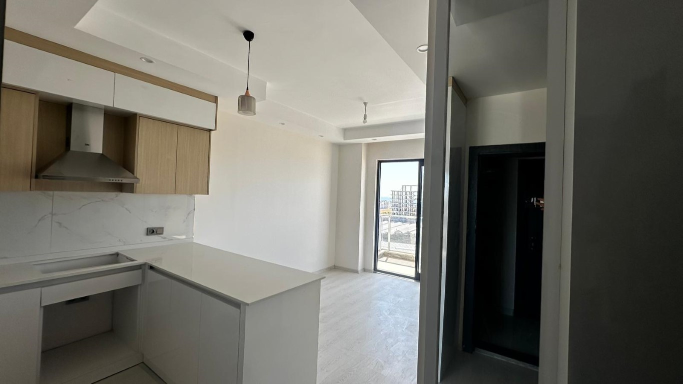 Квартира планировкой 1+1 в новом современном комплексе район Паяллар Аланья.  - Фото 9