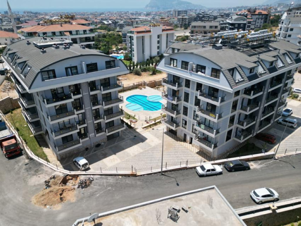 Просторный дуплекс 110м планировкой 2+1 район Оба Аланья.  - Фото 29