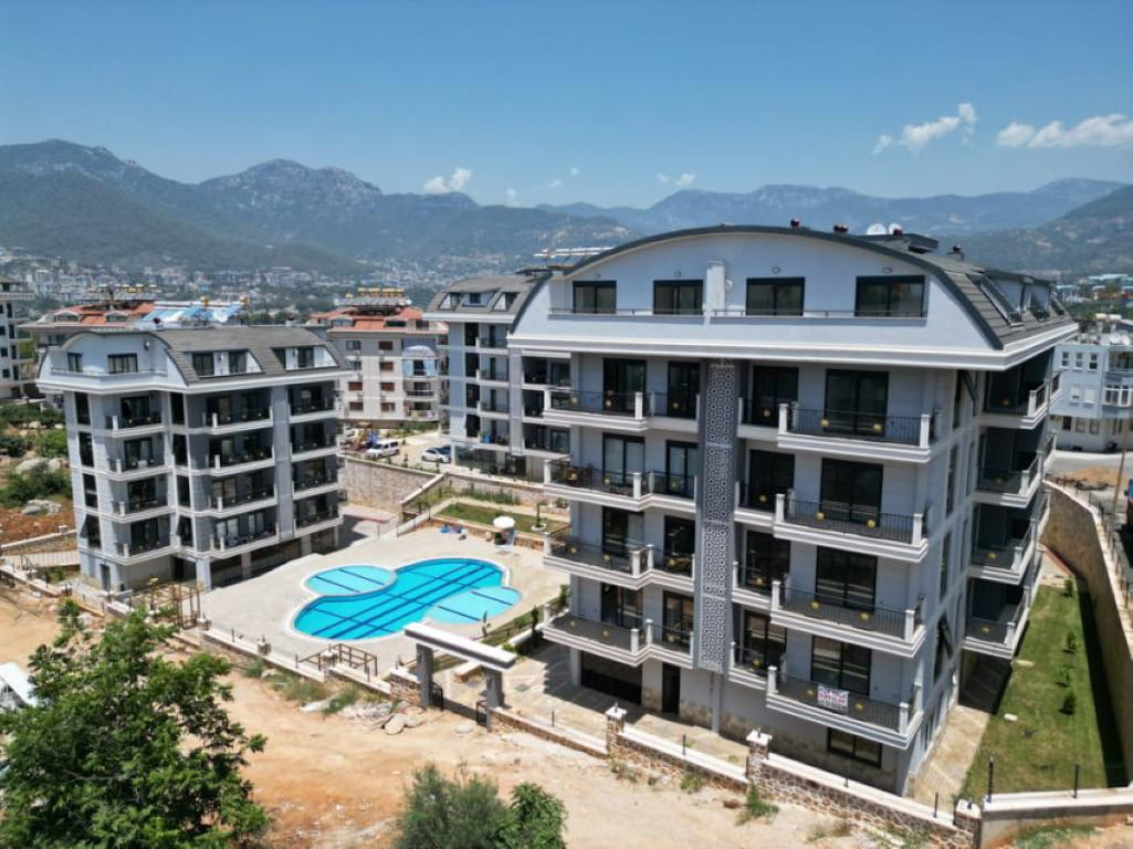 Просторный дуплекс 110м планировкой 2+1 район Оба Аланья.  - Фото 26