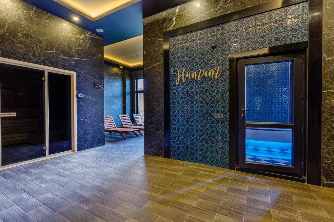 Просторная мебелированная квартира в современном комплексе район Оба Аланья. - Фото 10