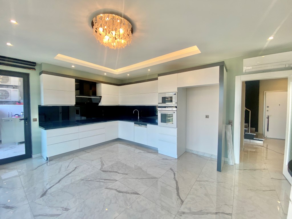 Идеальный дуплекс  для семьи в центре Аланьи. - Фото 21