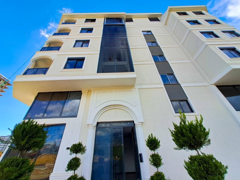 Квартира в новом комплексе планировкой 1+1 55м район Махмутлар Аланья.