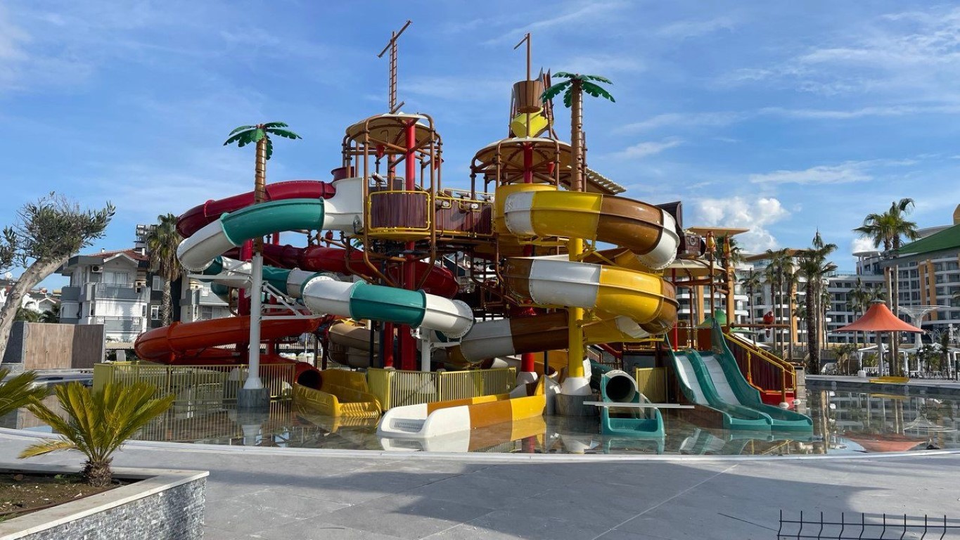 Двухкомнатная квартира в комплексе с инфраструктурой 5★ район Тюрклер Аланья.  - Фото 19