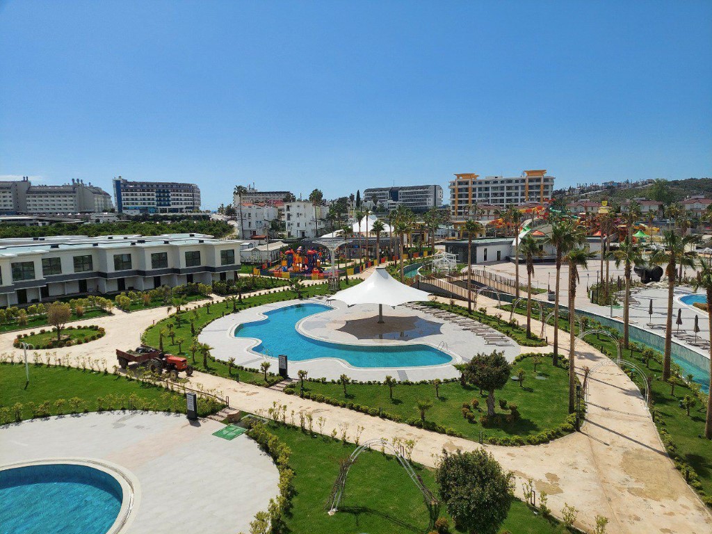 Двухкомнатная квартира в комплексе с инфраструктурой 5★ район Тюрклер Аланья.  - Фото 3