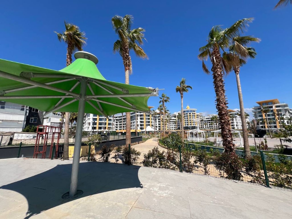 Двухкомнатная квартира в комплексе с инфраструктурой 5★ район Тюрклер Аланья.  - Фото 16