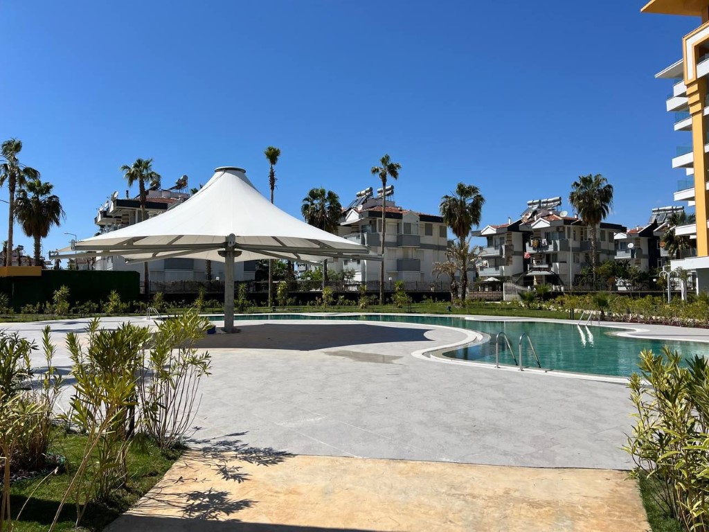 Двухкомнатная квартира в комплексе с инфраструктурой 5★ район Тюрклер Аланья.  - Фото 13